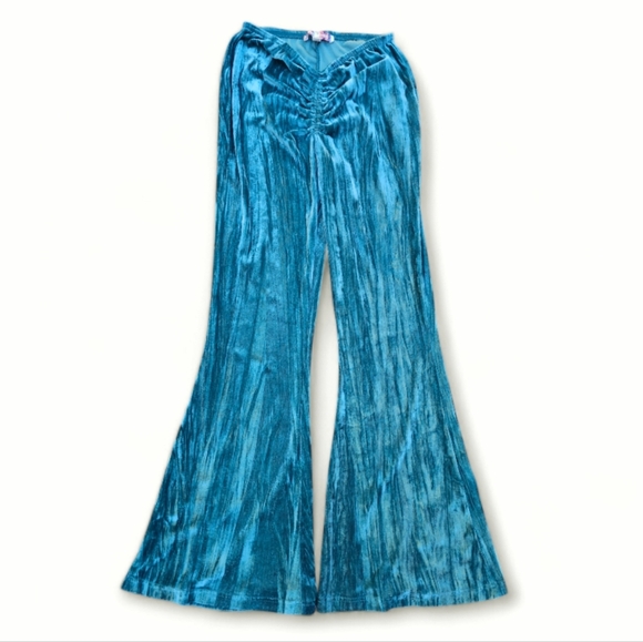 Urban Outfitters Apolonia Velvet Printed Pant, Size S - Picture 4 of 6